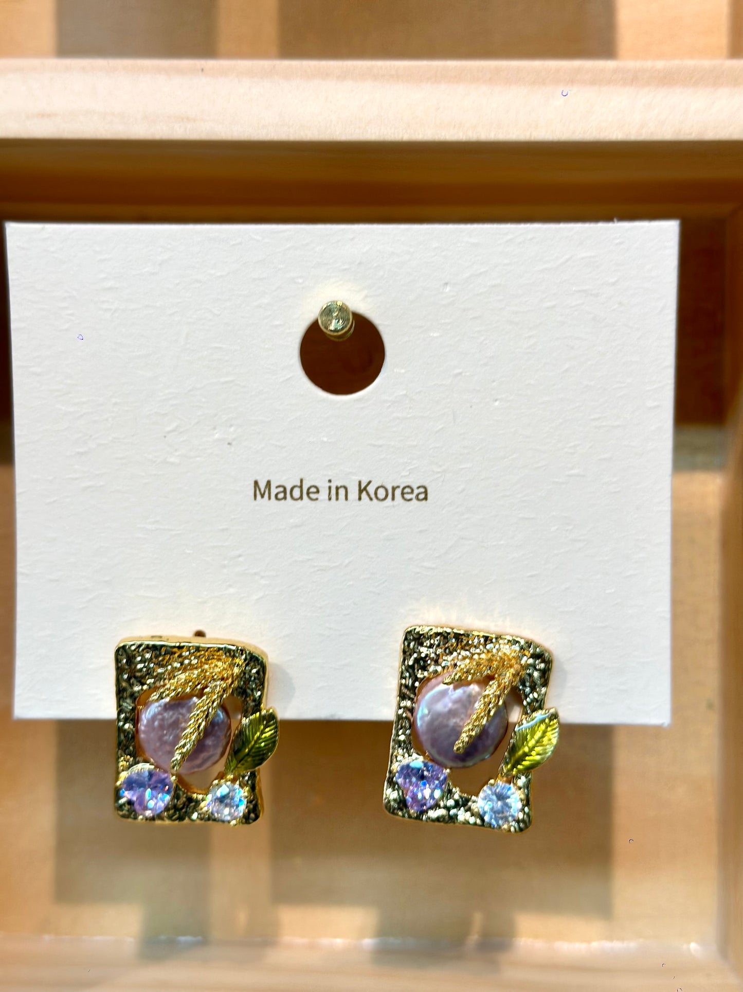 Korean earrings