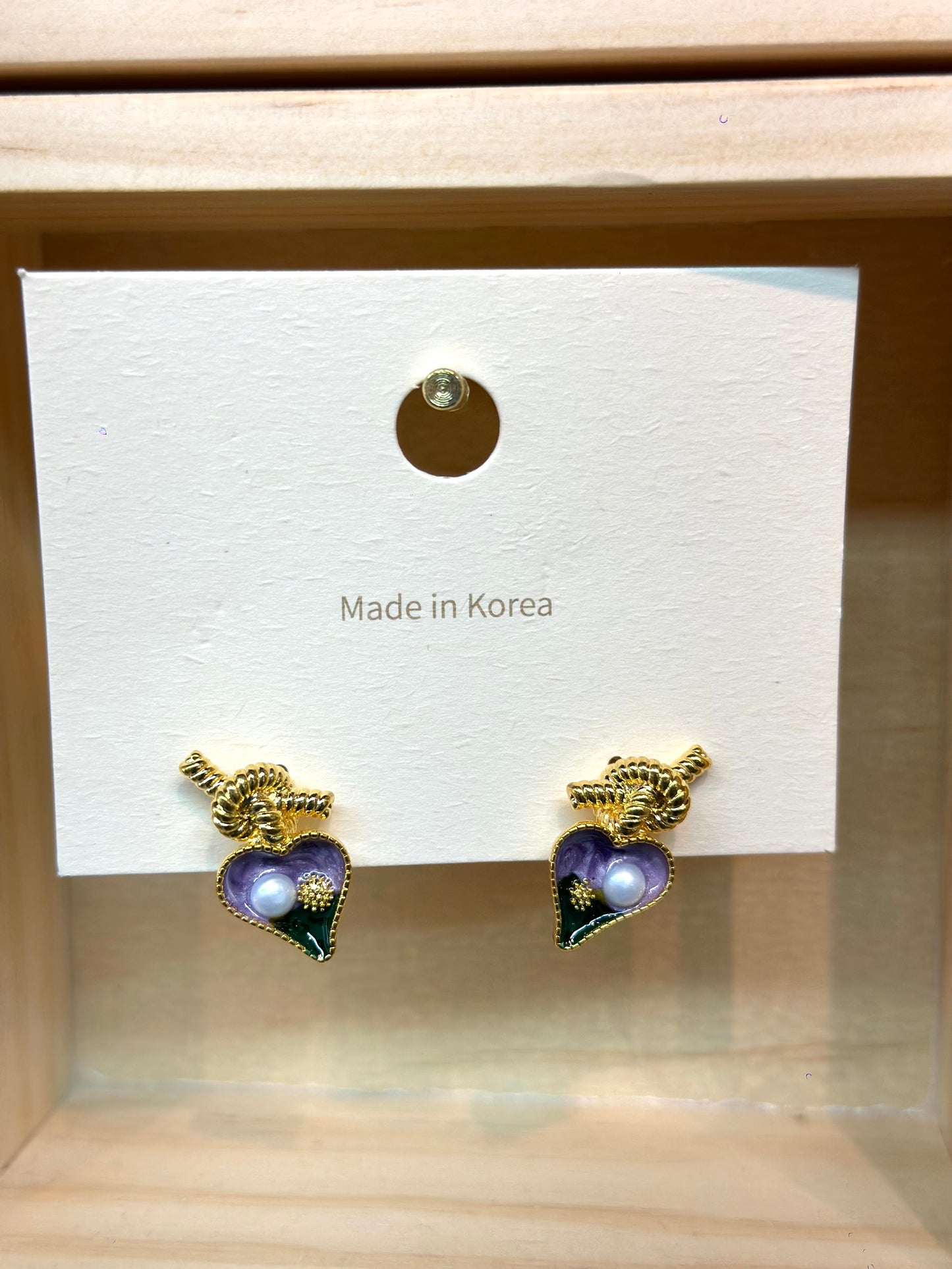 Korean earrings