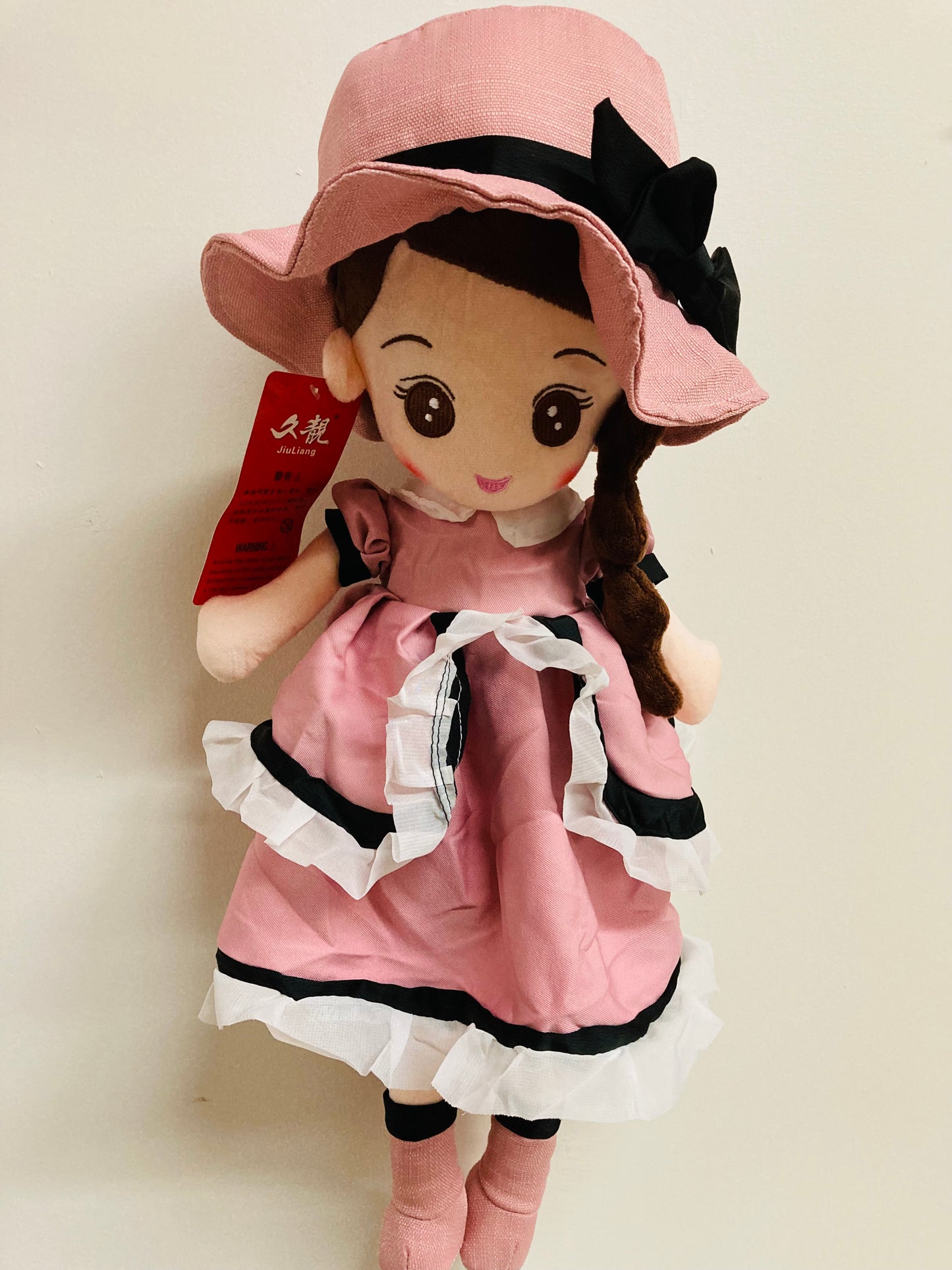 PLUSH DOLL公主裙情侣亲肤毛绒娃娃