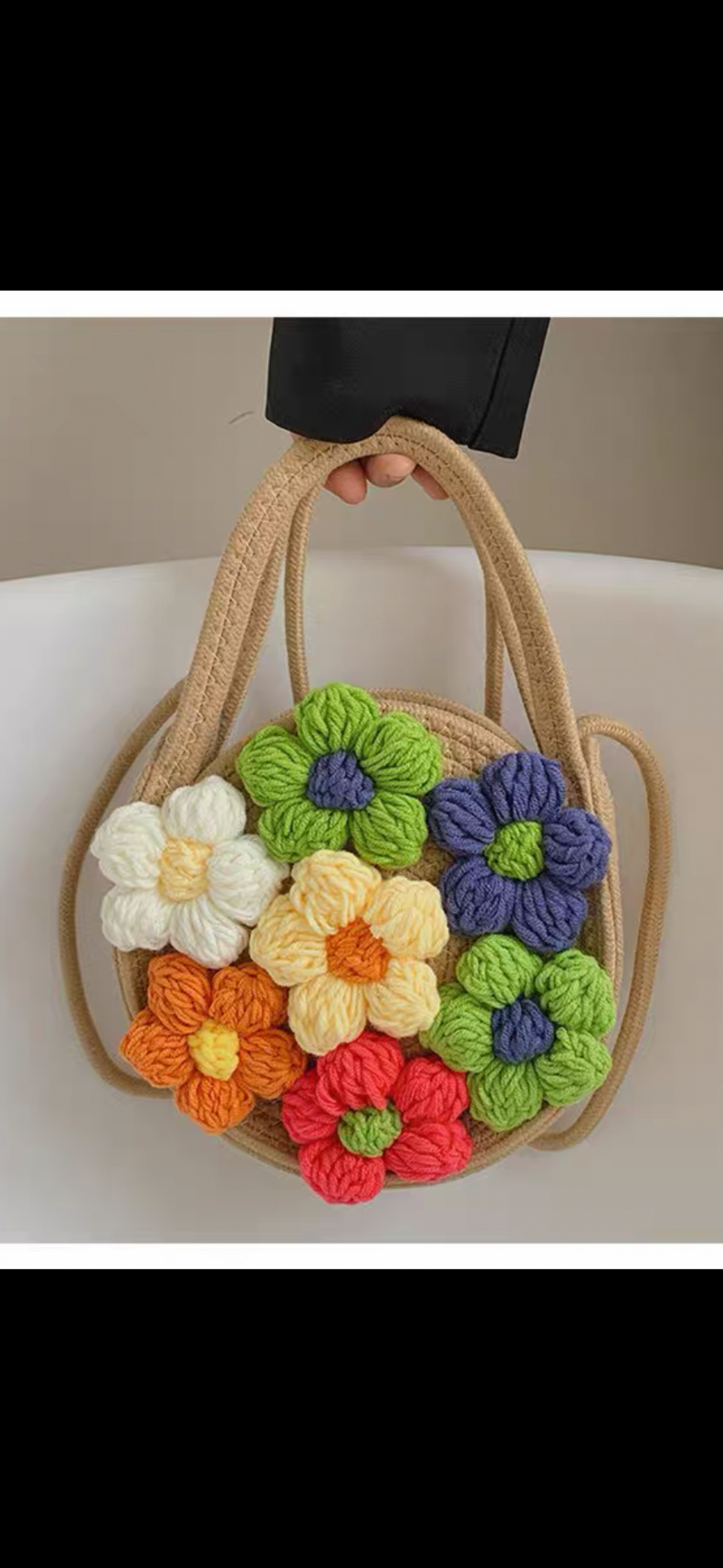 Woven hand bag 编织手工包