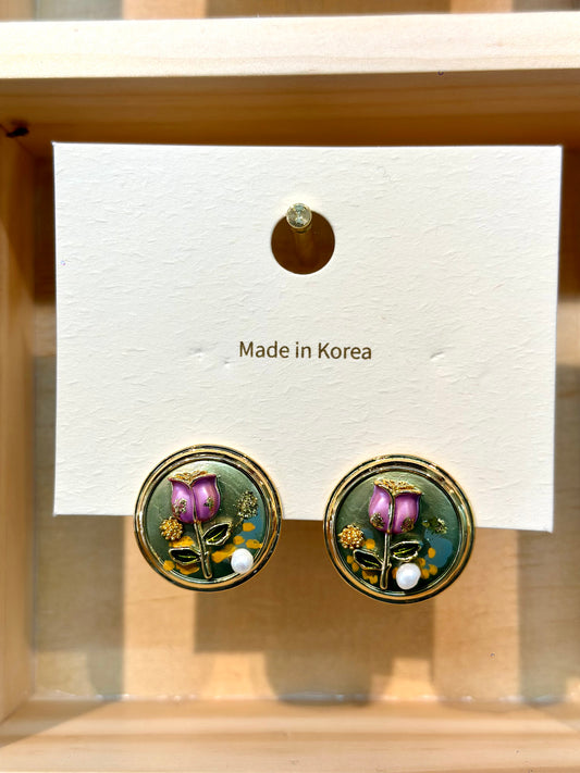 Korean earrings