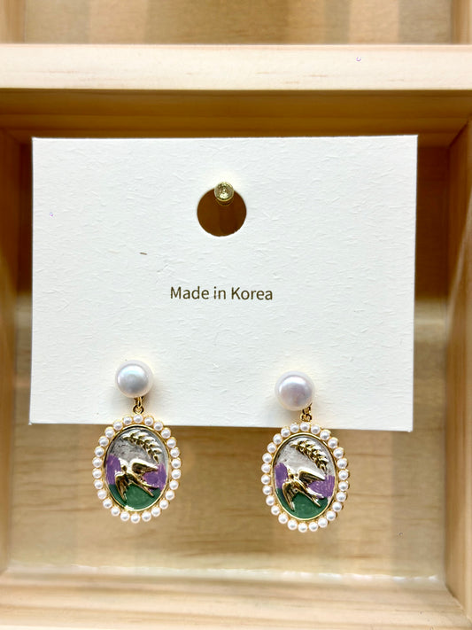 Korean earrings