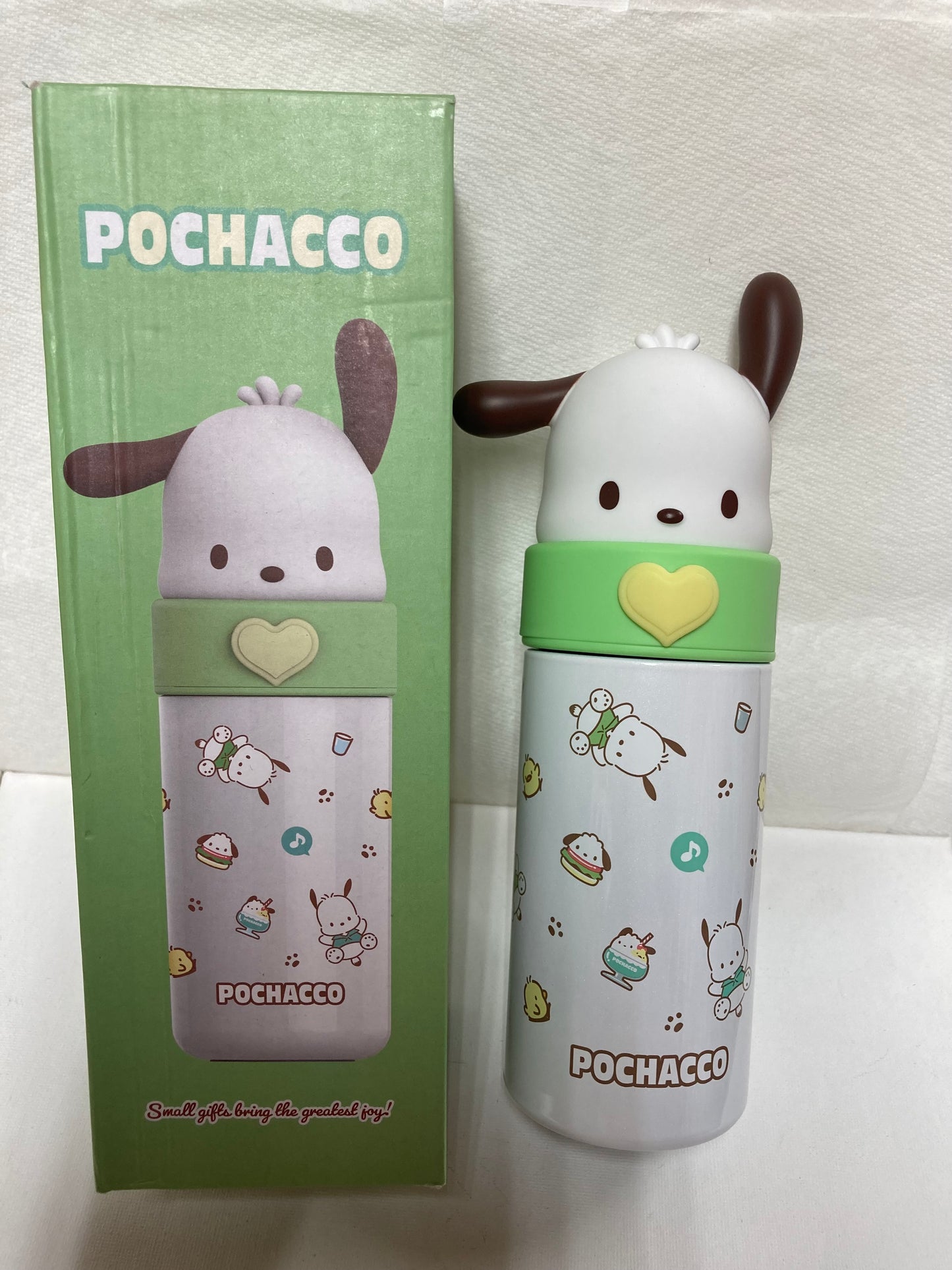 POCHACCO公仔帕恰狗保温杯350ml