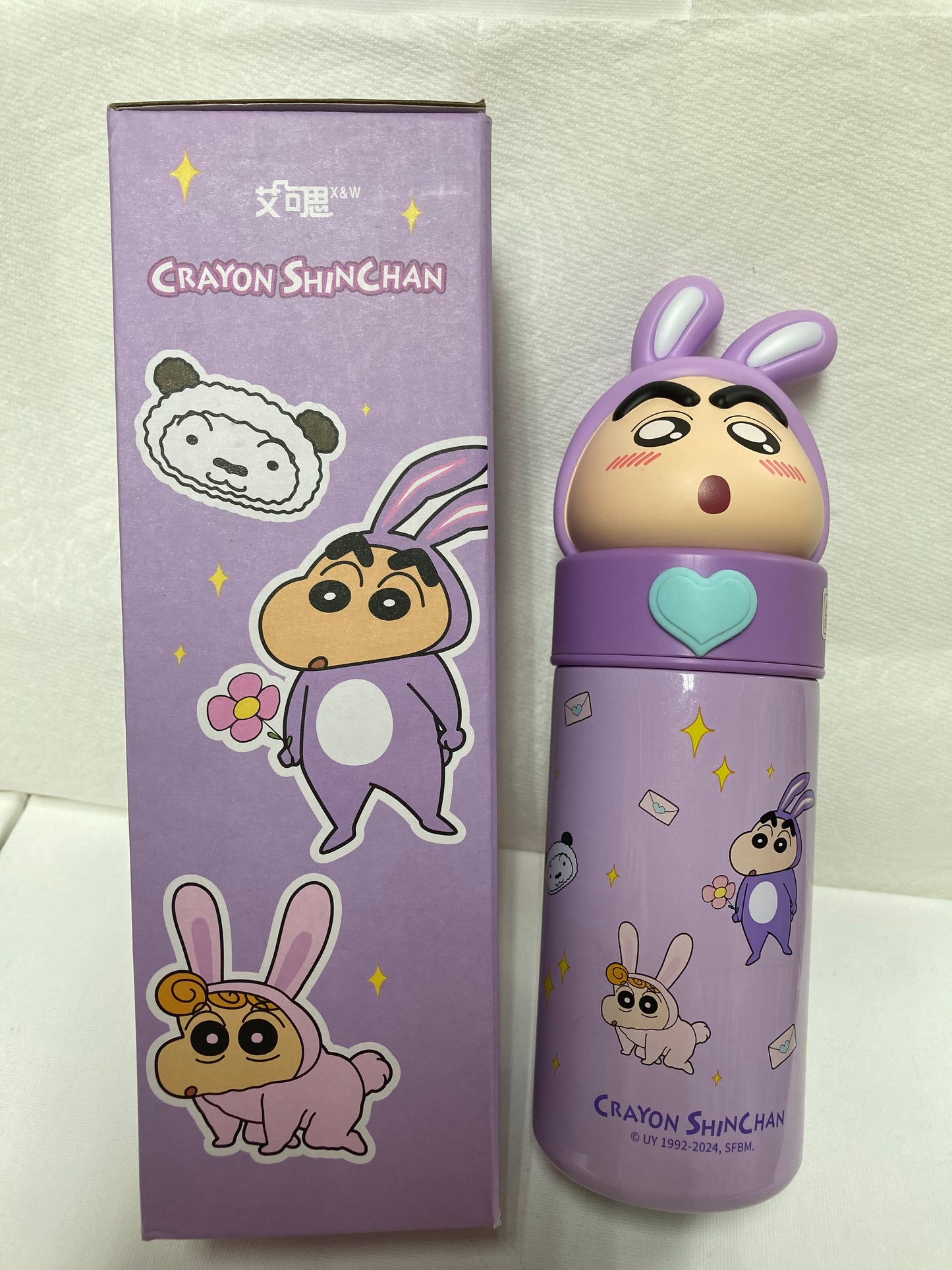 CRAYON SHINCHAN 蜡笔小新公仔保温杯350ml