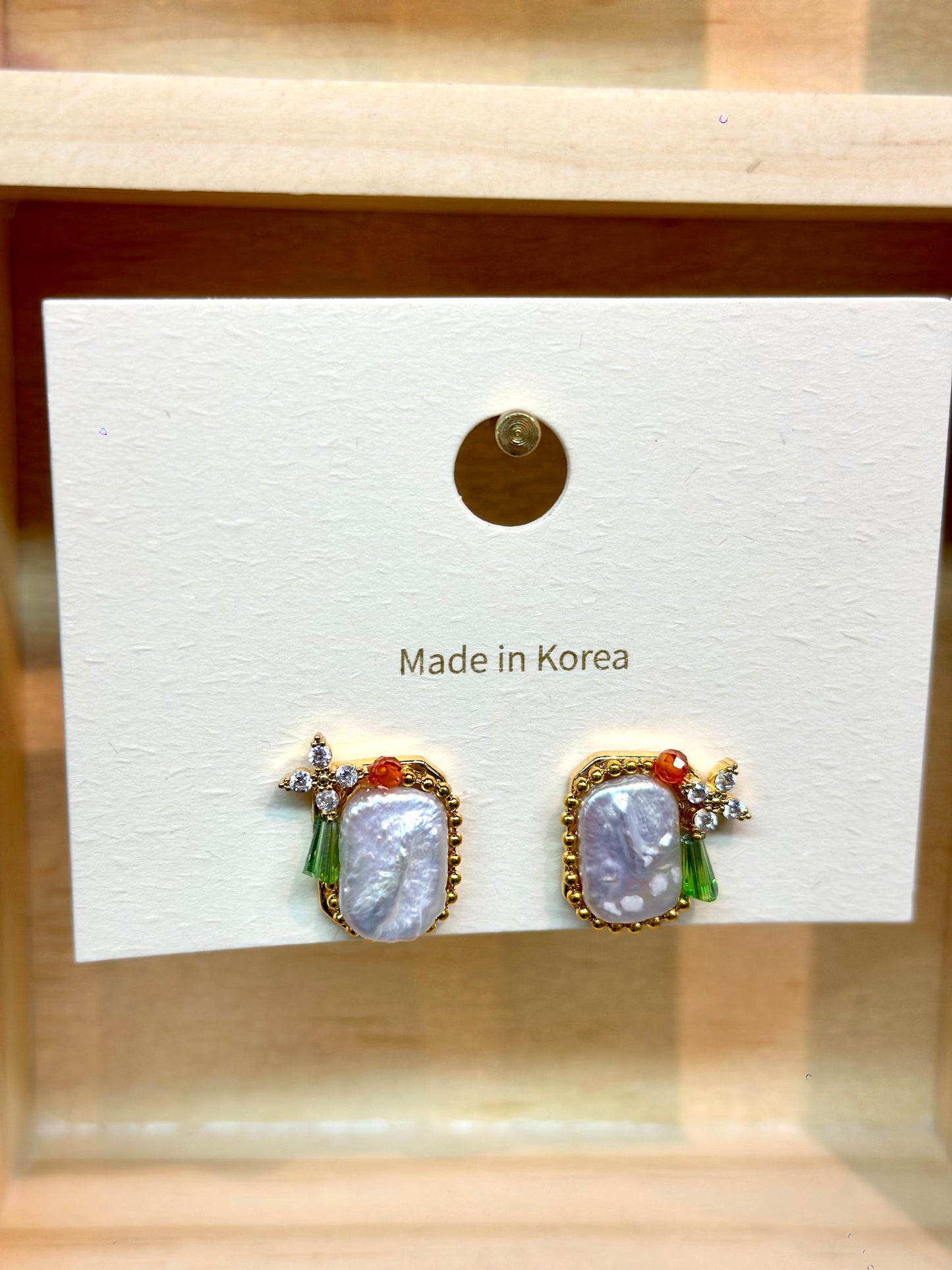 Korean earrings