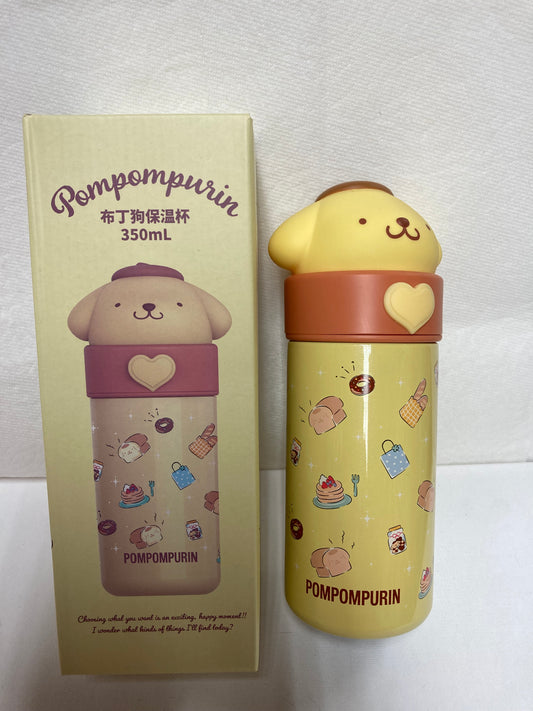 POMPOMPURIN布丁狗保温杯350ml